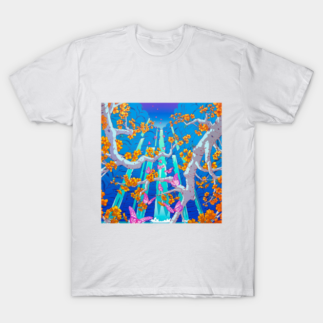 Magical Waterfall - Waterfall - T-Shirt