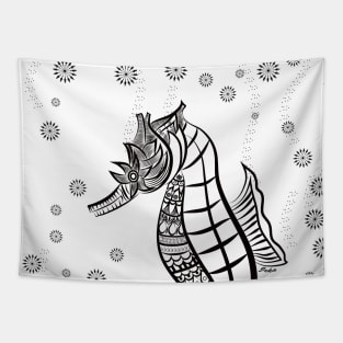 Sea Horse Tapestry