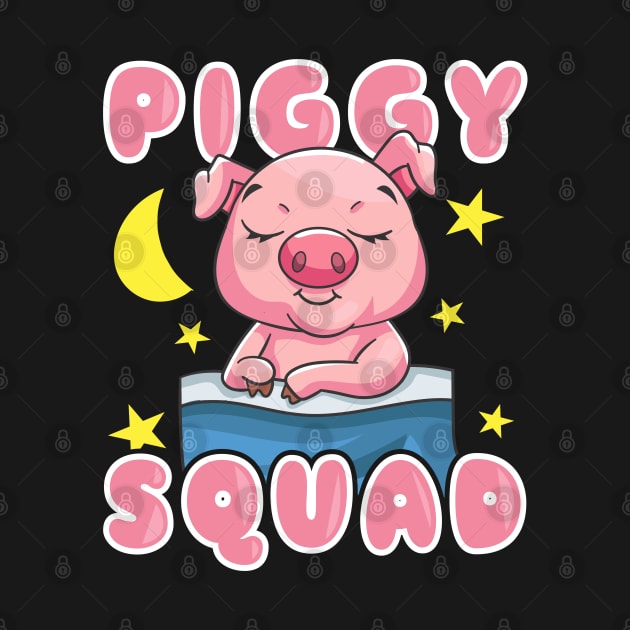 Piggy Squad Pigs Farm Animals by E