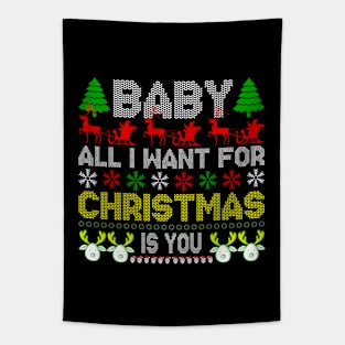 just want you for christmas Tapestry