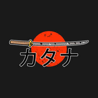 Katana Japanese long sword T-Shirt