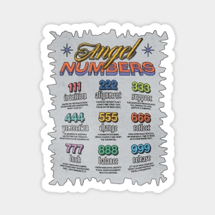 Angel numbers (alternative) Magnet