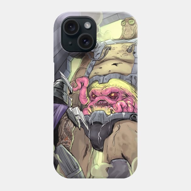 Shredder and Krang Phone Case by markodjeska