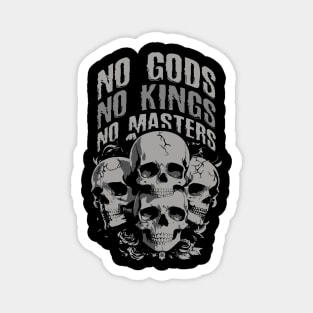 No Gods, No Kings, No Masters Magnet