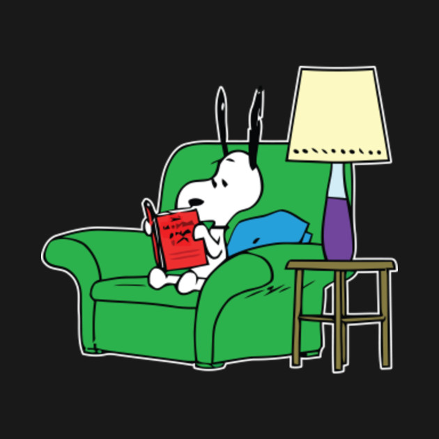 Snoopy Book SVG