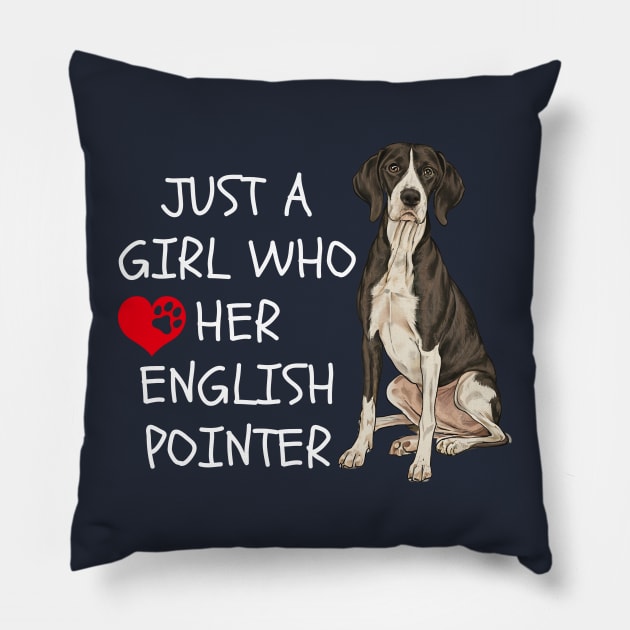 English Pointer Pillow by Noshiyn