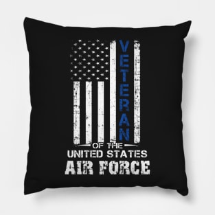 Veteran of the United States US Air Force t-shirt Pillow