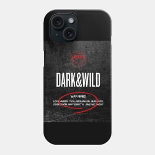 BTS: Dark and Wild Album Cover Phone Case