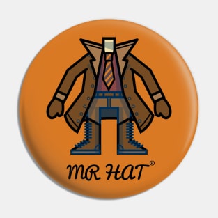 MR HAT #2 Pin