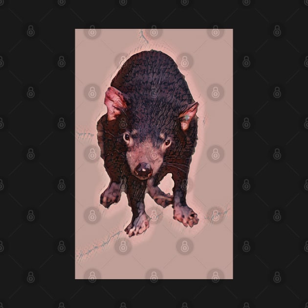 Tasmanian devil by Kielly