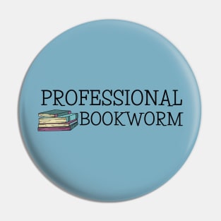 Professional Bookworm Pin