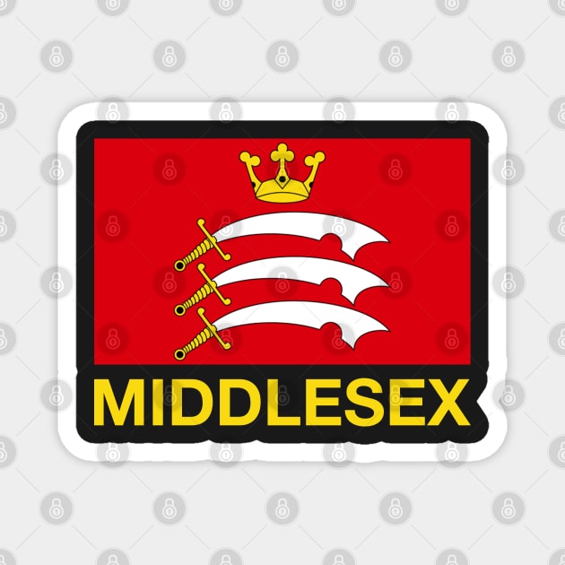 Middlesex County Flag - England Magnet by CityNoir