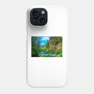 Spearfish Creek in the Black Hills Phone Case