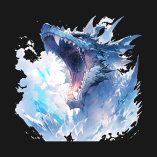 Drache mystisch Lindwurm Monster Ungeheuer Biest T-Shirt