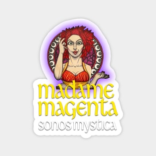 Madame Magenta Magnet