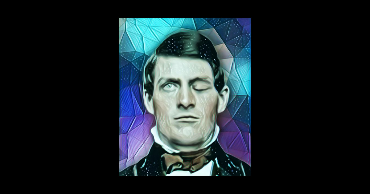 Phineas Gage Portrait Phineas Gage Artwork 6 Phineas Gage Sticker