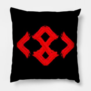 Red Eight Pillow