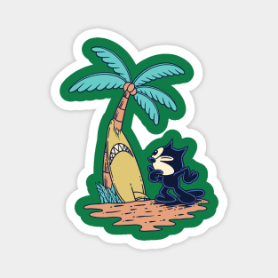 Felix surfboard tropical summer Magnet