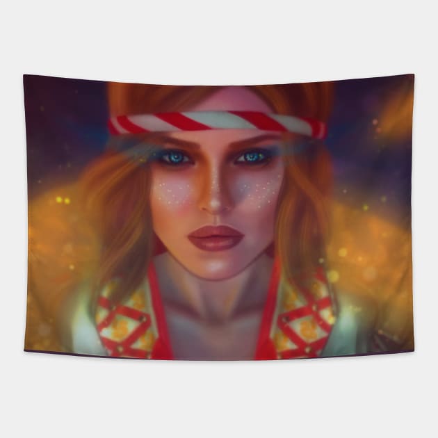 Saskia Tapestry by Purplehate