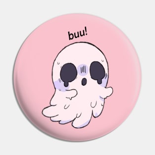 Buu! Ghost T-shirt Pin