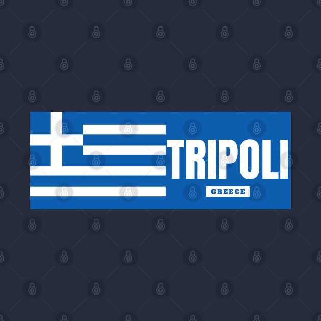 Tripoli City with Greek Flag by aybe7elf