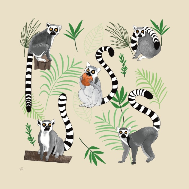 Lemurs by Chaka