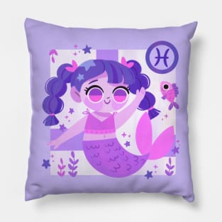 Pisces Mermaid Pillow