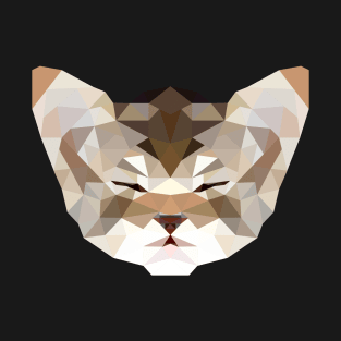 cat polygon kitten T-Shirt