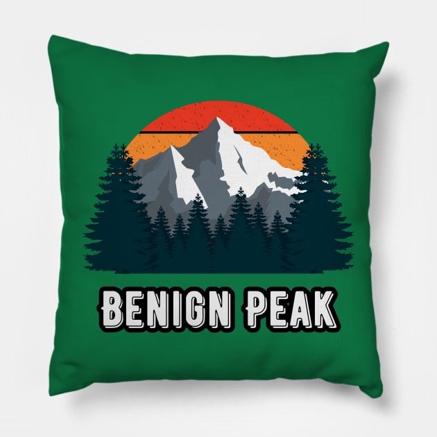 Benign Peak Pillow by Canada Cities