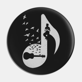 Musical note - Ukulele Pin