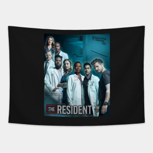 The Resident - Blue Chastain Tapestry