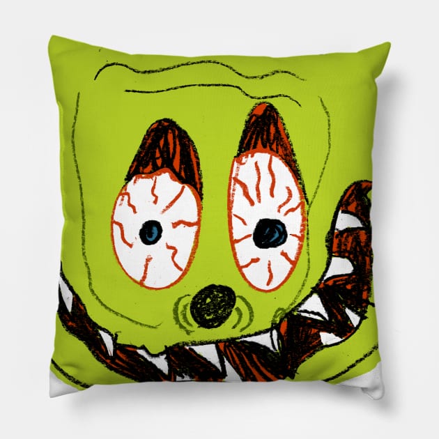 RatFink Pillow by BLITZ CADET 