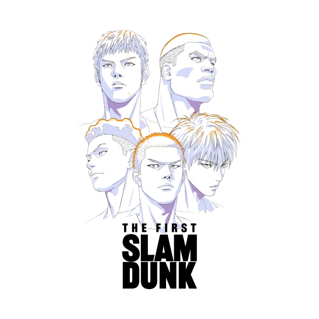 Slam Dunk The First sakuragi rukawa shohoku fanmade by kaitokid