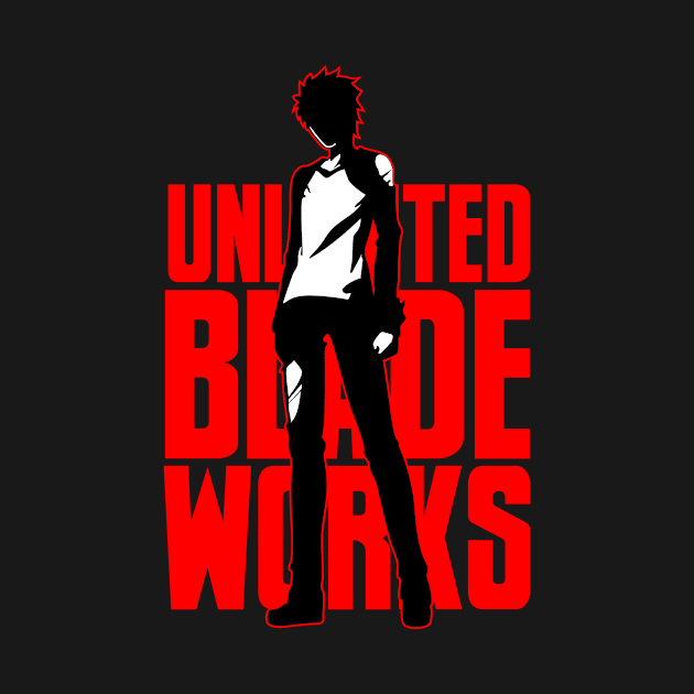 Emiya Shirou Unlimited Blade Works by trashcandy