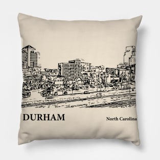 Durham - North Carolina Pillow