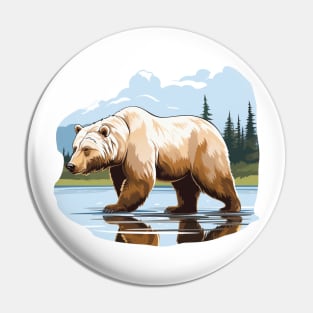 Bear Grazer Pin