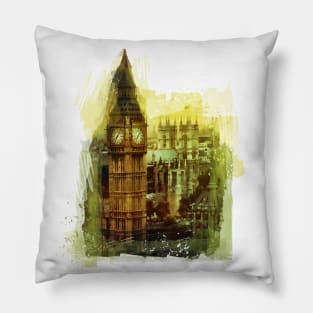 London Big Ben #london art Pillow