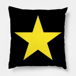 Yellow star Pillow