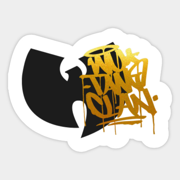 Wutang Clan Graffiti Tagging Wutang Clan Sticker Teepublic