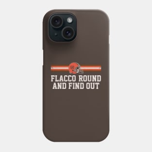 Flacco Round and Find Out Phone Case