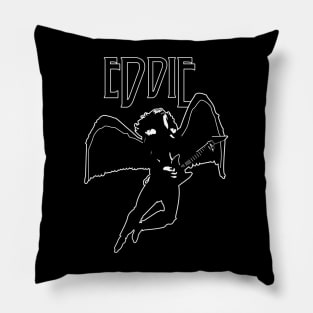 Eddie Munson Zeppelin Tribute Pillow