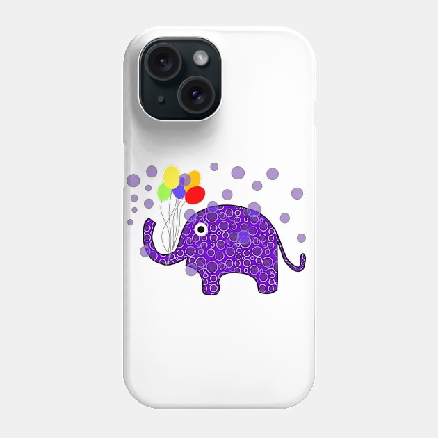 ELEPHANT Celebration Phone Case by SartorisArt1