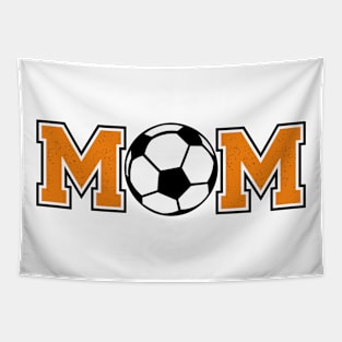 Soccer Mom Orange Tapestry