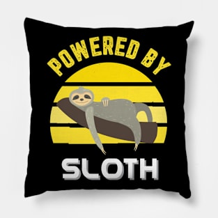 Powered By Sloth Pillow