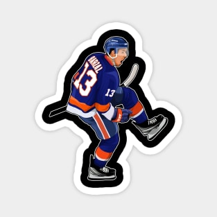 Mathew Barzal #13 Celebrates Magnet