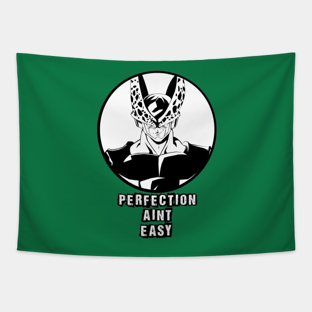 Perfection Aint Easy Tapestry by GurrenSwagann