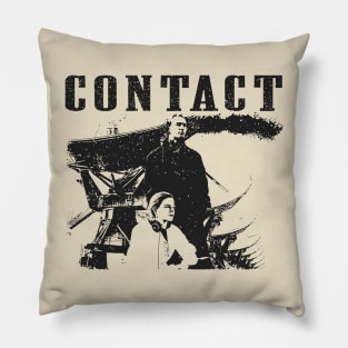 Contact // movie retro Pillow
