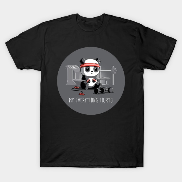 My Everything Hurts Panda Gymer T-Shirts For Gymer My Everything Hurts Panda Gymer T-Shirts For Gymer