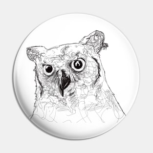 Owl Eyes Pin