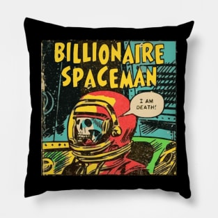 Billionaire Spaceman Pillow